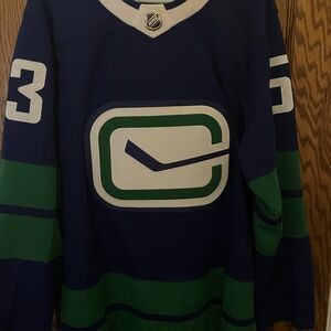 Adidas Vancouver Canucks Bo Horvat Jersey